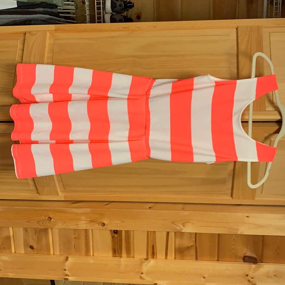 White and pink dress